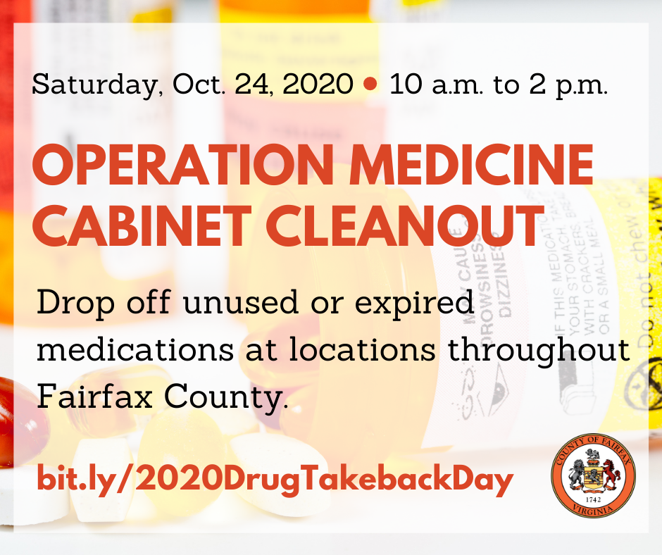 Operation Medicine Cabinet Cleanout graphic for Facebook
