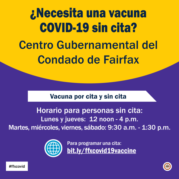 Vaccination hours in Spanish
