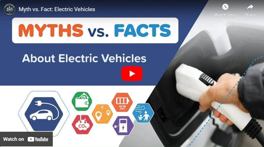 myth vs fact electric vehicles video thumbnail