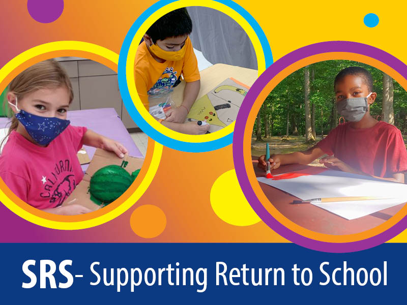 Supporting Return to School (SRS) program graphic