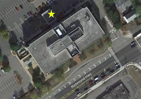 map arial view drop box location Gerry Hyland Annandale