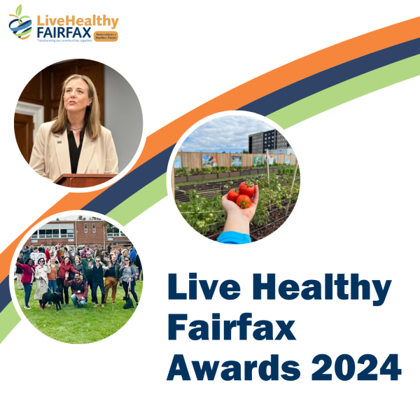 Photos of the 2024 Live Healthy Fairfax Award Winners