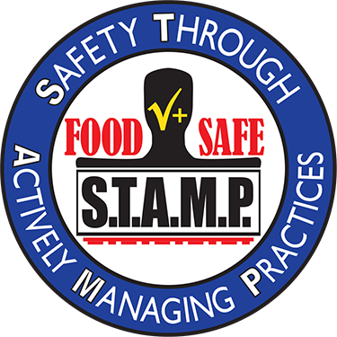 Safety Through Actively Managing Practices food safe stamp