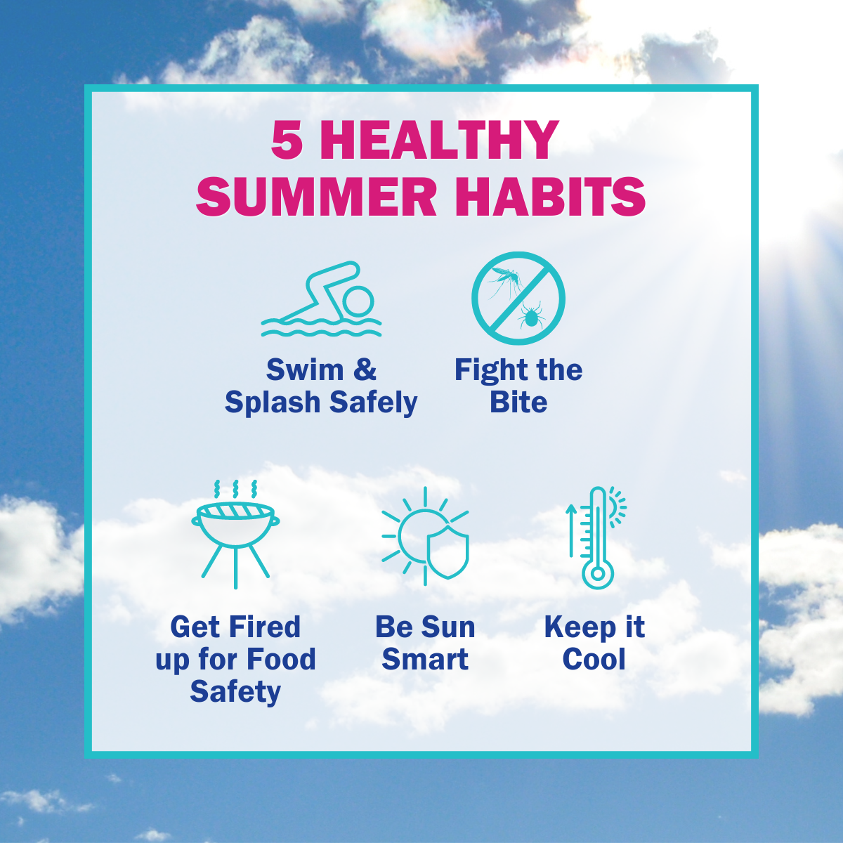 5 Healthy Habits for Summer
