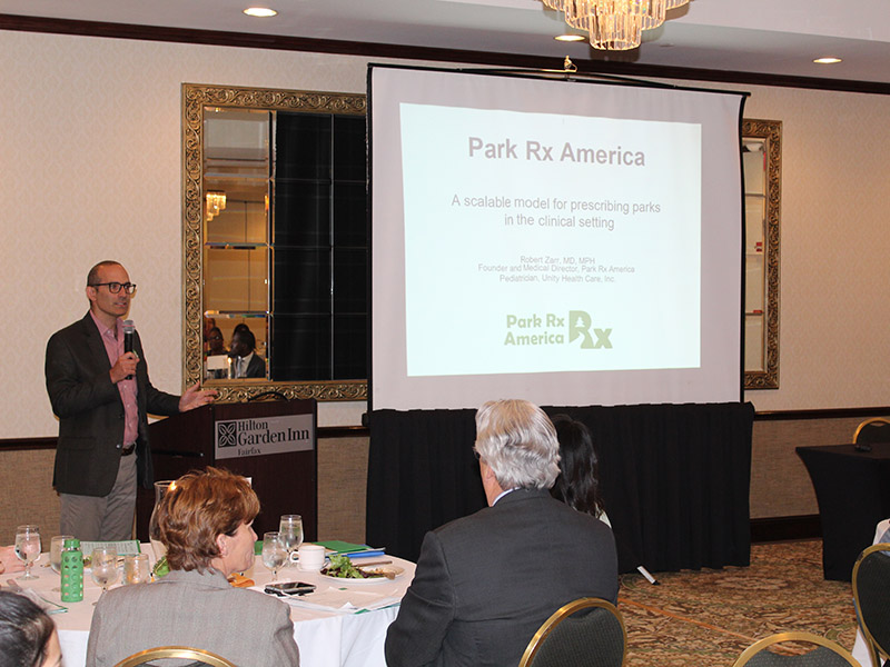 Robert Zarr, MD, Founder and Medical Director for Parks Rx America