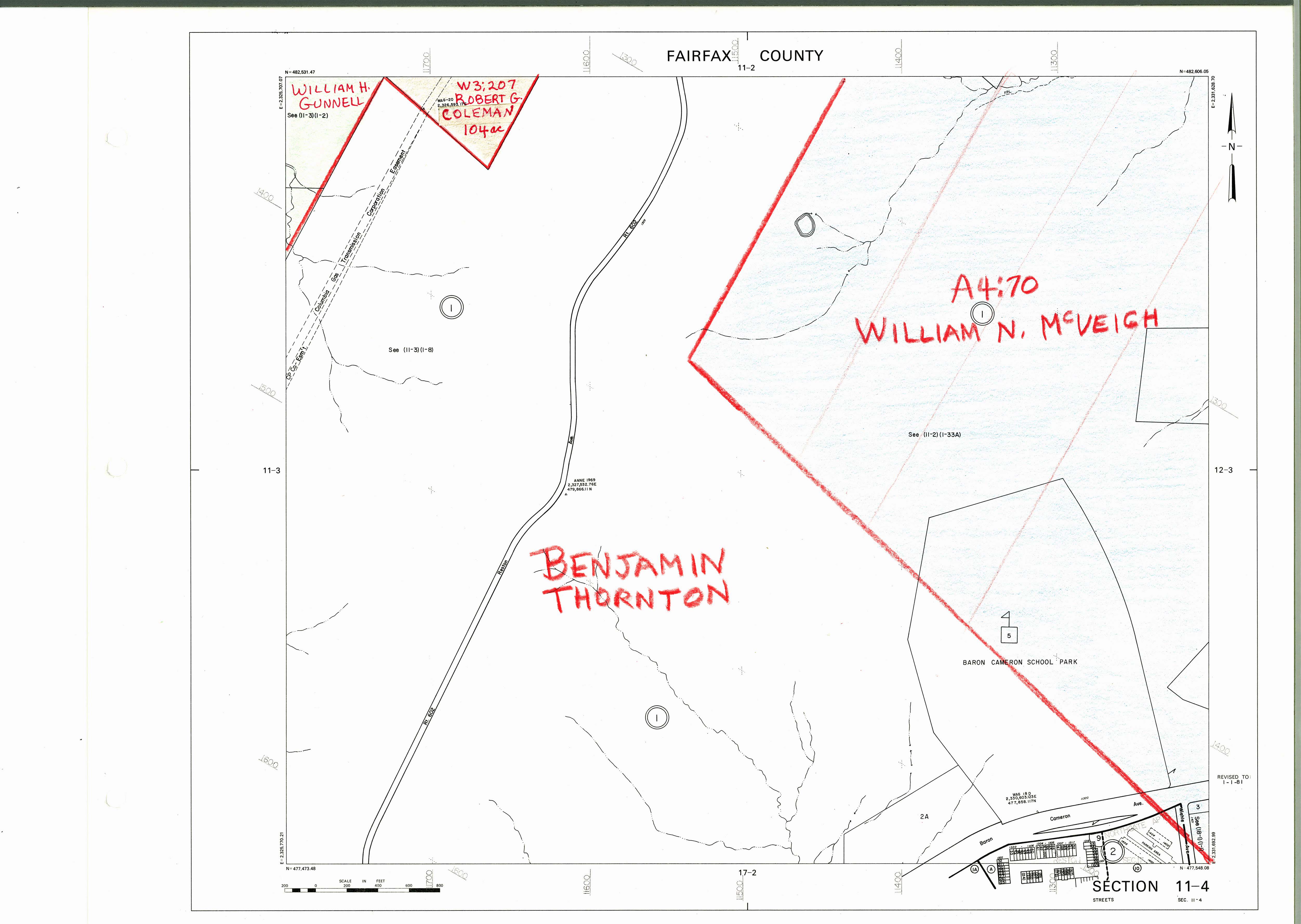 1860 Fairfax County Maps | History Commission