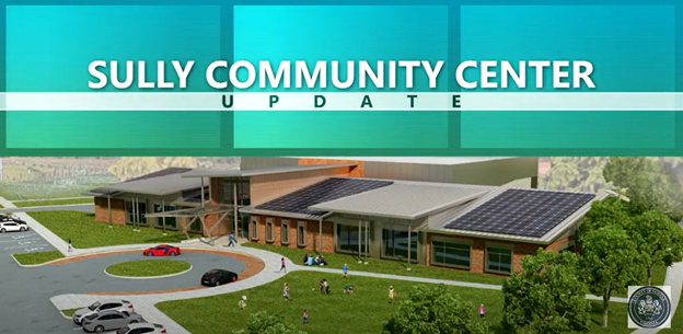 Rendering of the Sully Community Center
