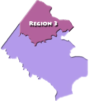 Human Services Region 3 Map