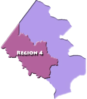 Human Services Region 4 Map