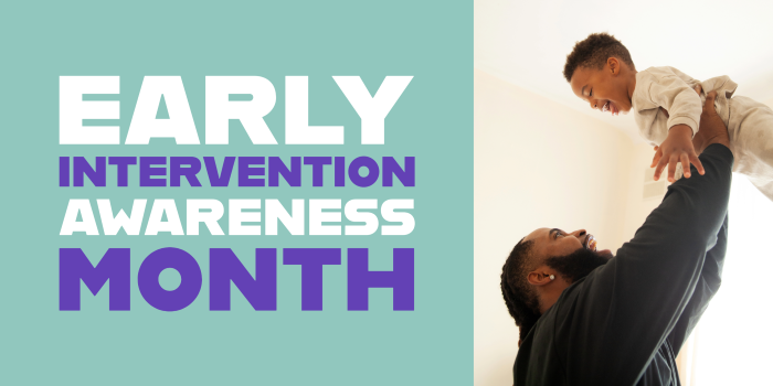 early intervention month decorative