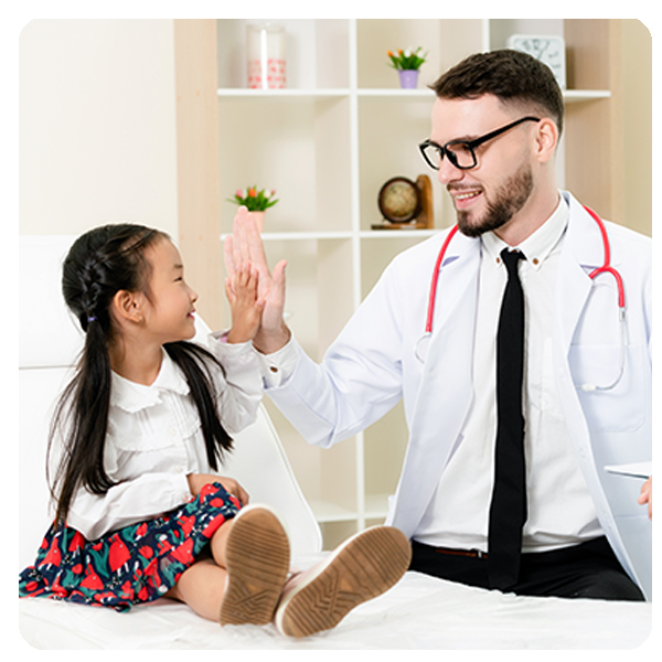Child with Doctor