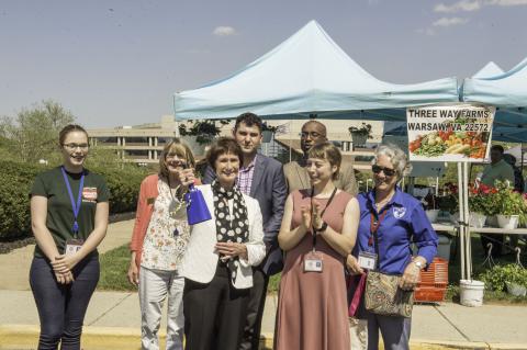 County Leaders Celebrate Opening of Government Center Farmers Market