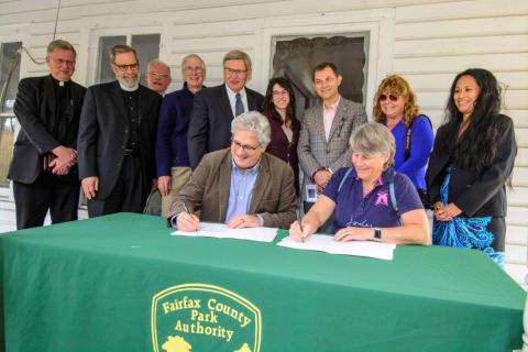 Resident Curator Signs Lease for Historic Turner Farmhouse 