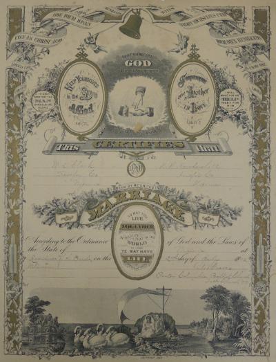 Clark Marriage Certificate