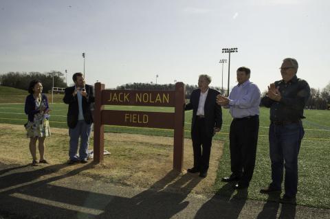 Springfield Athletic Field Renamed in Honor of Longtime Soccer Coach