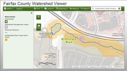 Fairfax County Watershed Viewer - Determine if your property is in a Resource Protection Area.