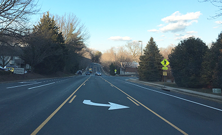Colts Neck Road Restriping