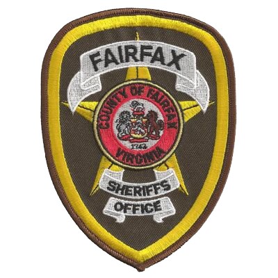 Fairfax County Sheriff badge.