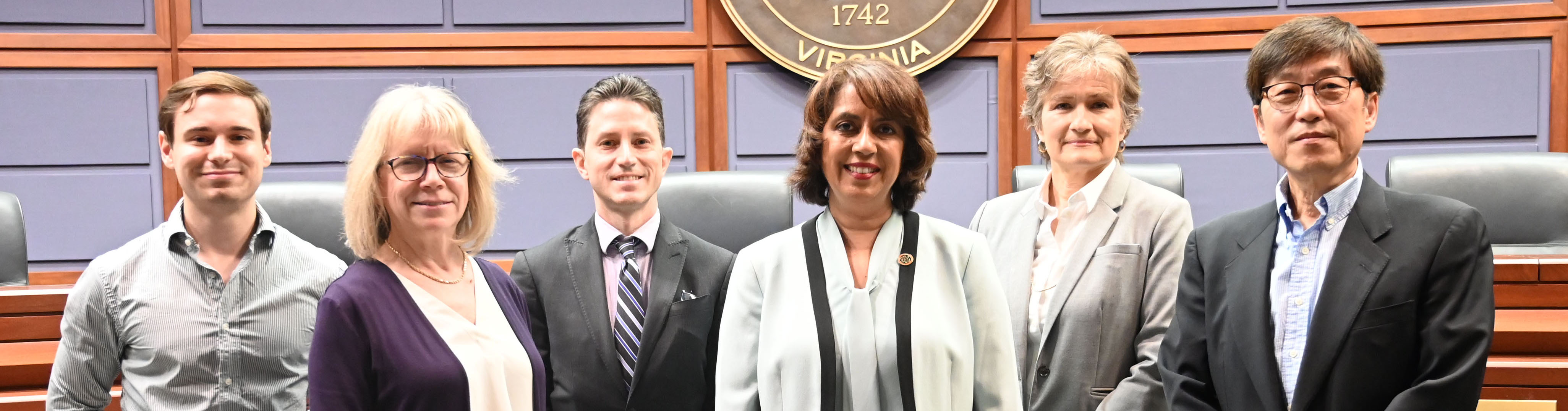 The staff of the Braddock District office.