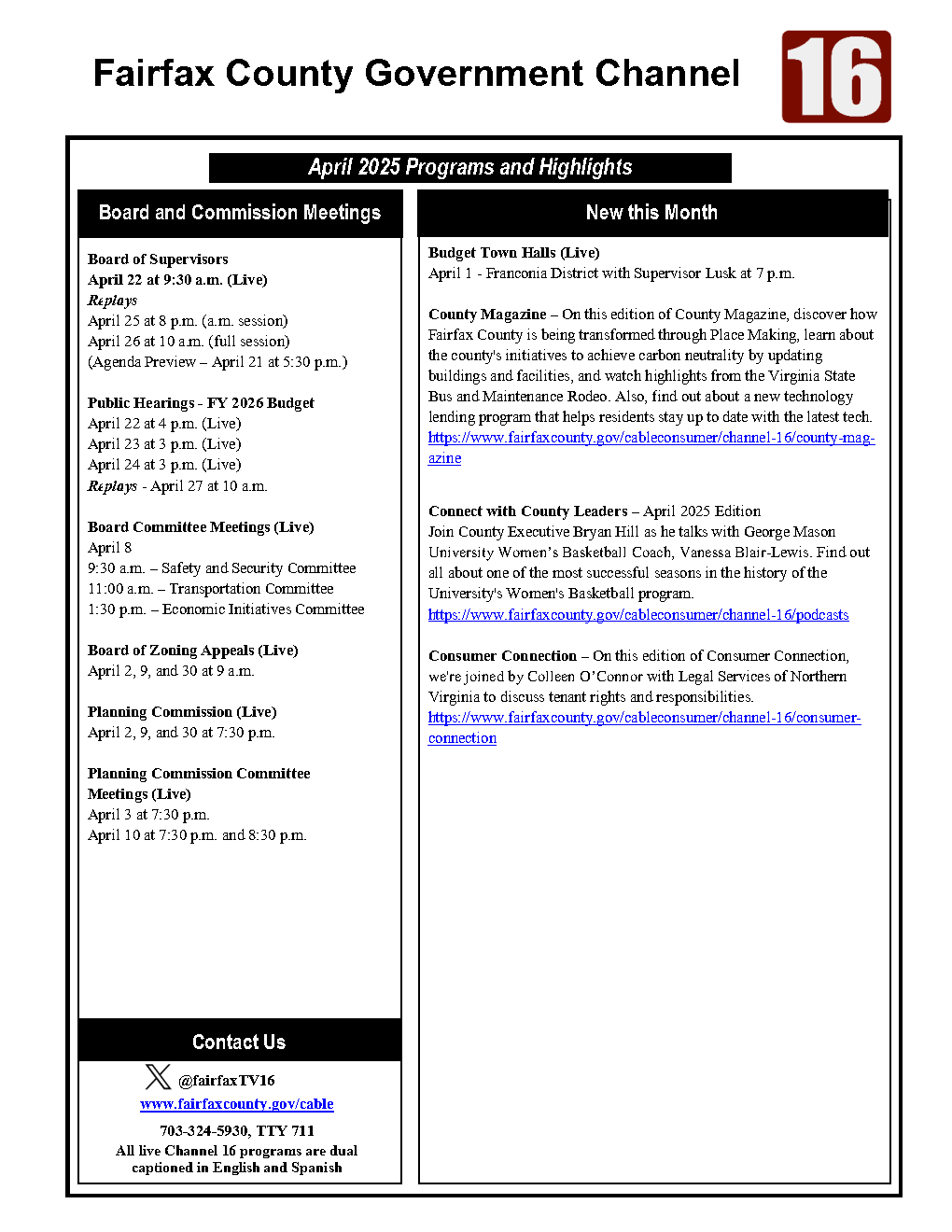 April Program Guide Page 2
