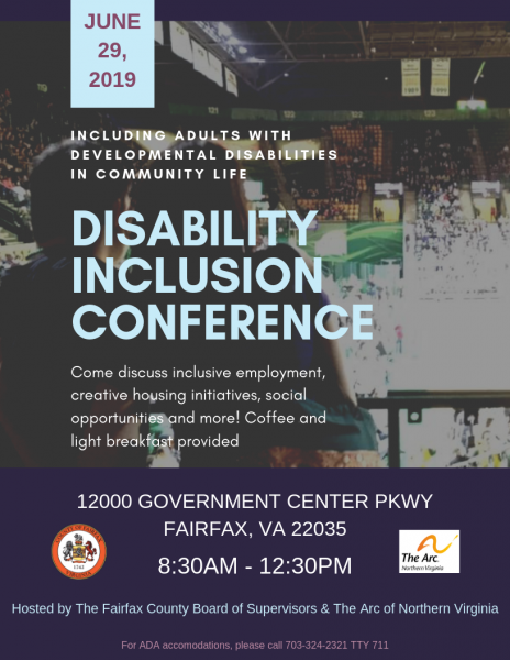 Disability Inclusion Conference flier