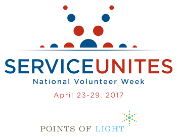 2017 National Volunteer Week logo