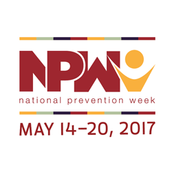 2017 National Prevention Week logo