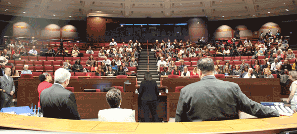 Photo of crowd at CSB awards ceremony