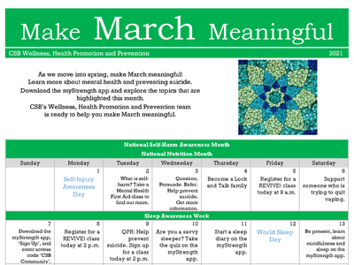 March