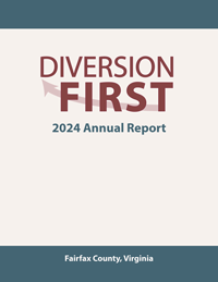 A thumbnail image of the cover of the Diversion First 2024 Annual Report with those words printed on it.