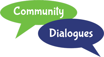 Community dialogue speech bubbles