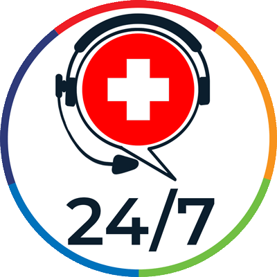 graphical icon of an emergency symbol