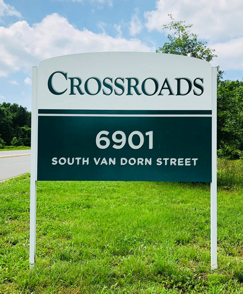 Photo of Crossroads sign