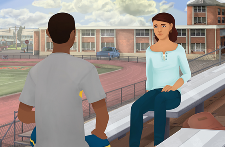 Screenshot of Friend2Friend online training