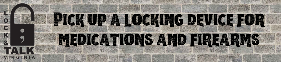 Lock & Talk logo with brick wall background
