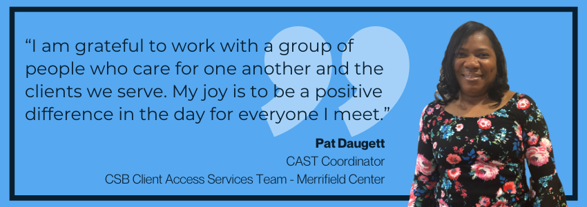 Photo of staff person Pat Daugett