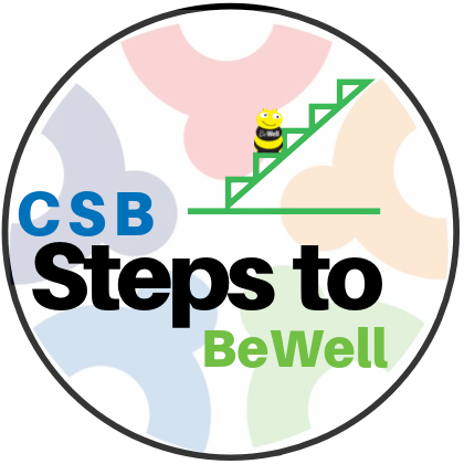 CSB Steps to BeWell logo