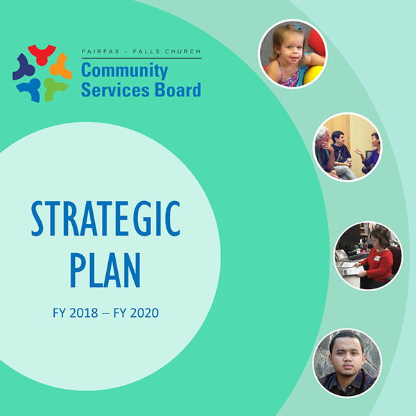 Cover of the FY 2018 - FY 2020 CSB Strategic Plan document.