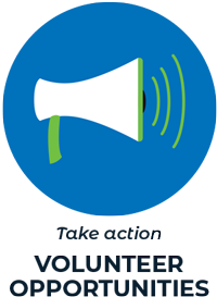 Megaphone icon - take action