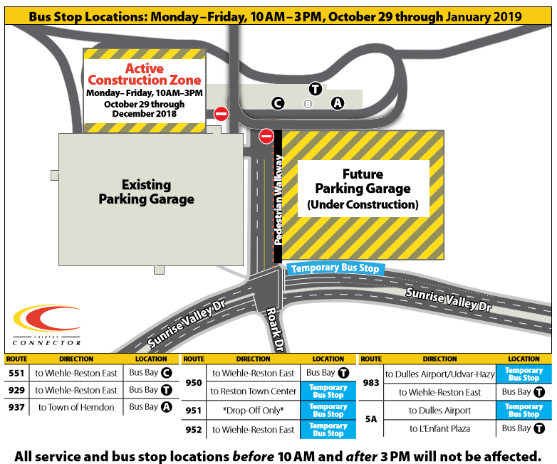 Herndon-Monroe Daytime Closure