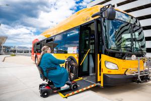 Wheelchair bus