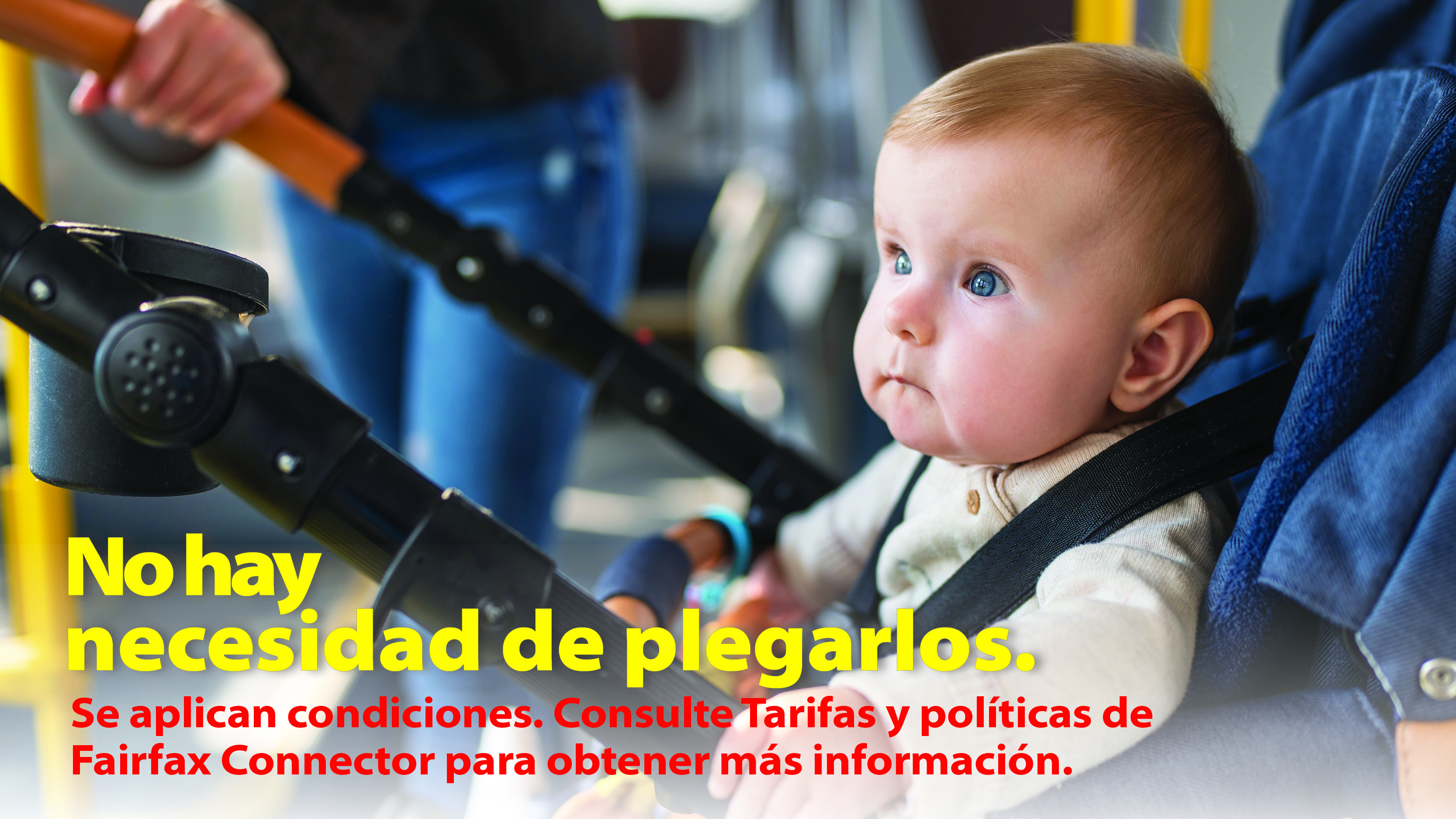 stroller policy spanish