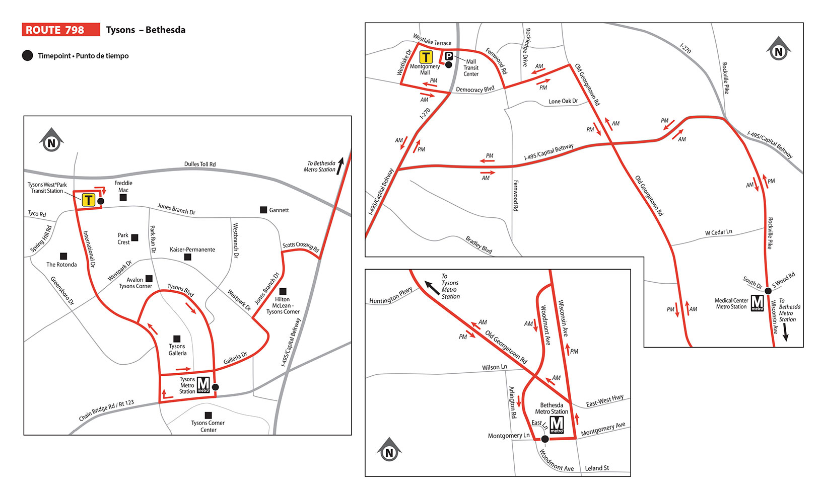 Map of Route 798