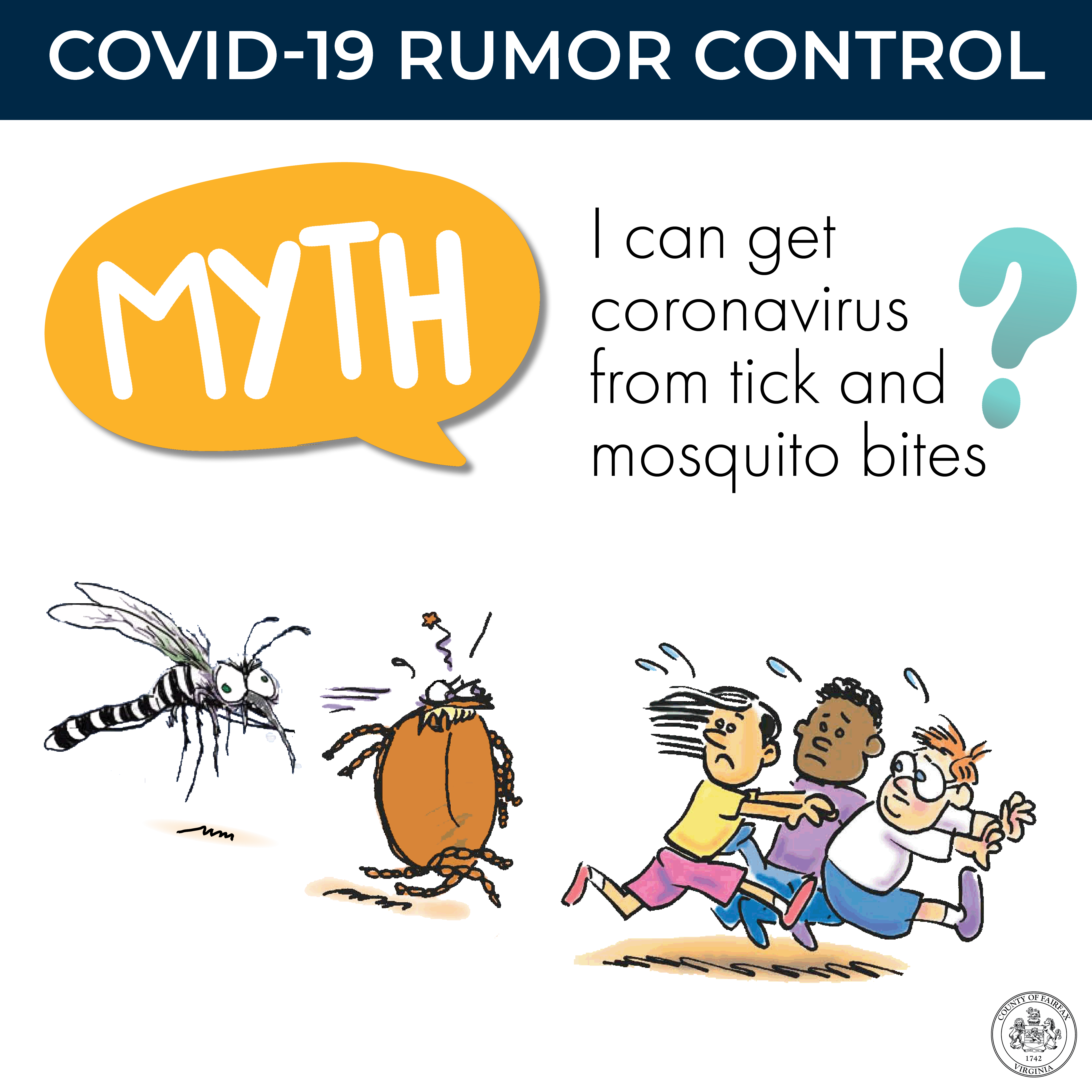 Myth: COVID-19 and mosquitos