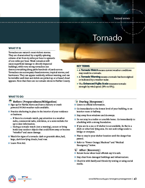 Tornado Hazard Annex