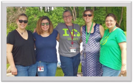 Photo of FEEE team at DPWES picnic