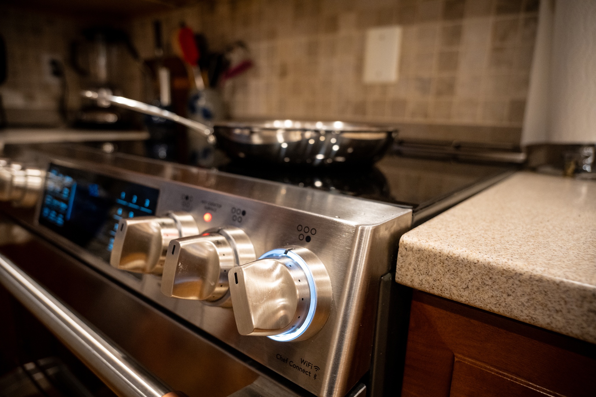 close up photo of a energy efficient stove top