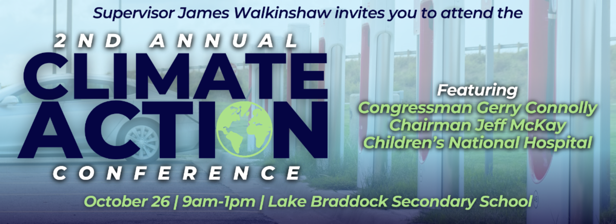 banner for the 2nd annual climate action conference