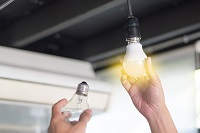 Changing a lightbulb to an LED