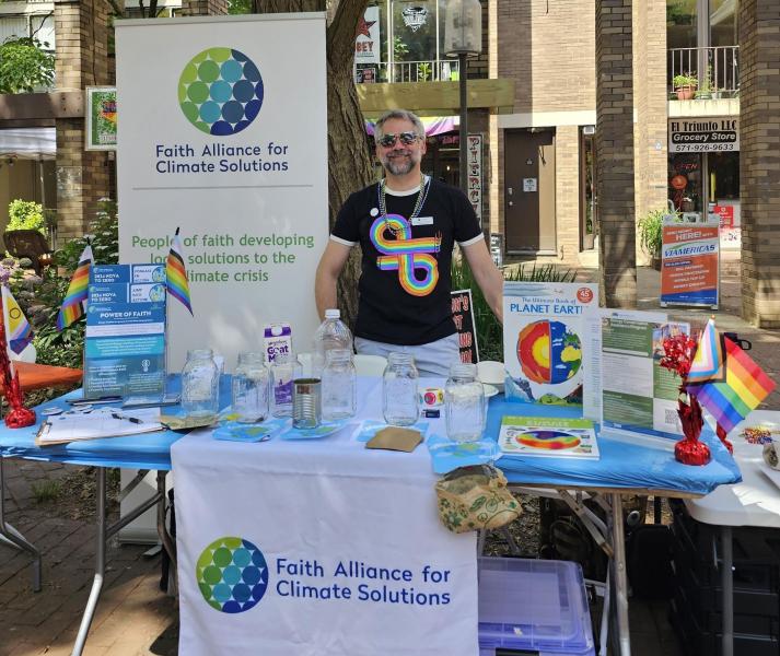 FACS Executive Director Chris Topoleski seen at a tabling event in summer 2024